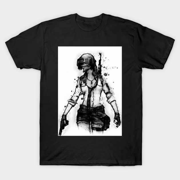 Pubg girl T-Shirt by Durro